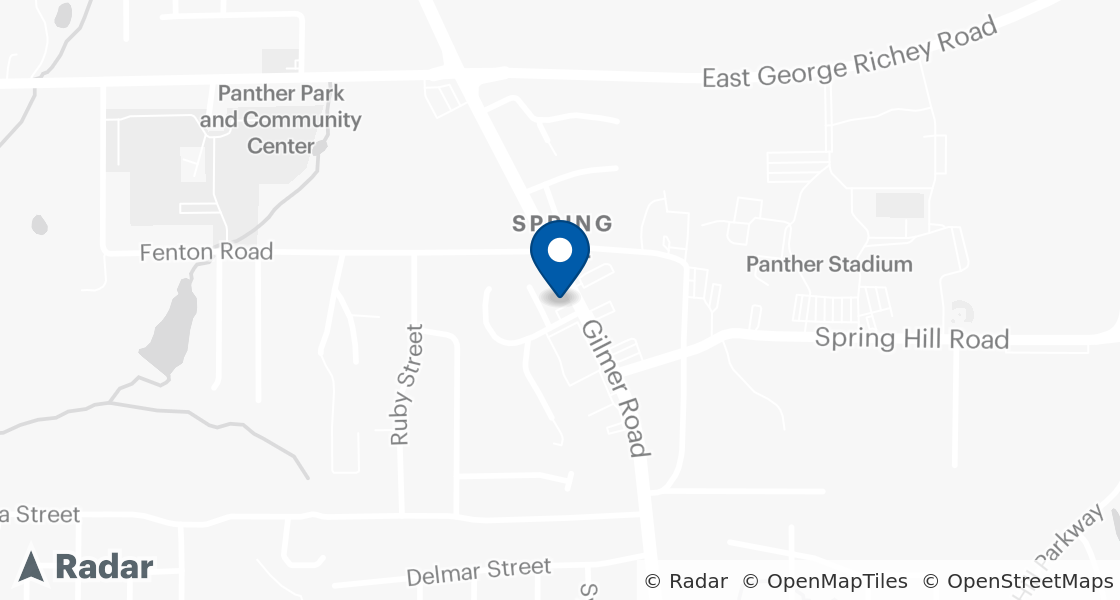 Map of Dairy Queen Location:: 4101 Gilmer Rd, Longview, TX, 75604-1137